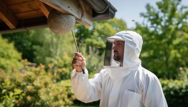 Destruction du nid de guêpe : la solution efficace pour votre sécurité